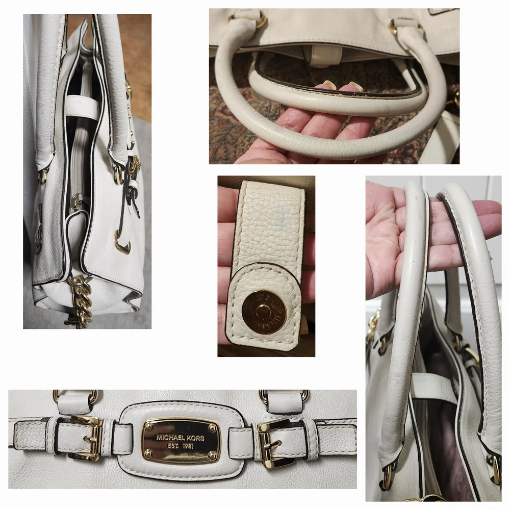 Michael Kors Leather Satchel - Picture 14 of 16